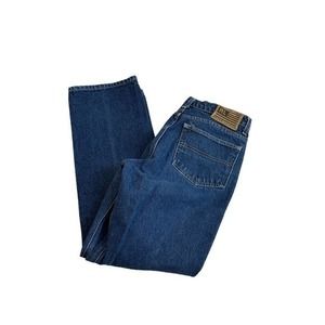 POLO RALPH LAUREN Women's Med‎ Wash Classic Fit Bootcut Jeans 8 100% Cotton